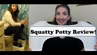 The Squatty Potty  Does it help with IBS My First Impression Review [upl. by Adnwahsor145]