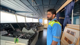 Maersk Ship Bridge Tour With Chief mate🛳️👨🏻‍✈️👨🏻‍💻 explore ship vlog seaman youtube [upl. by Carina]