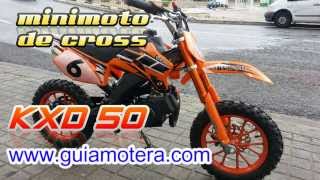 Minimoto Cross Minicross KXD 50 [upl. by Eeliab]