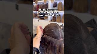 The Hairline Topper hairtopper hairline recedinghairline hairtutorial hairtoppersforwomen [upl. by Alick]