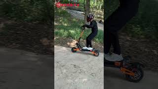 5600 Watt Off Road 🛴Electric Scooter for Aduts EFGBIKE ES06 Dual Motor Riding offroadscooter [upl. by Sal]