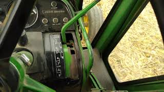 How to drive a John Deere synchro shift transmission [upl. by Karas]