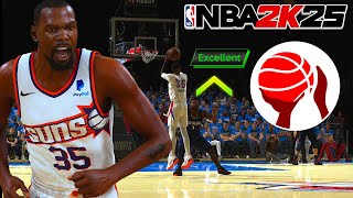 Turned my SLASHING SHOT CREATOR build into PRIME KEVIN DURANT with this TAKEOVER in NBA2K25 [upl. by Sirac]