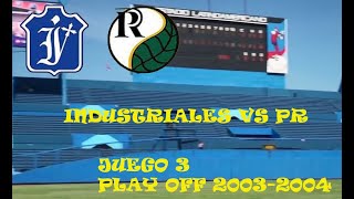 Industriales vs Pinar del Rio  Play Off Serie Nacional 20032004 Juego 3  Latinoamericano [upl. by Jeuz]