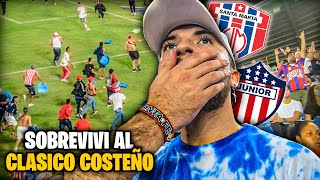 🔥SOBREVIVI AL CLASICO COSTEÑO😰🔪 UNION MAGDALENA vs JUNIOR  CAMILO MD [upl. by Jeffcott510]