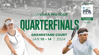 Hyundai Masters powered by Invited Grandstand Court  Quarterfinals [upl. by Alroi180]