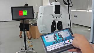 Digital phoropter and Auto Lensmeter data transmission [upl. by Zarger]