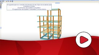 Modulo de escaleras con CYPECAD [upl. by Gayelord]