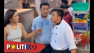 Galawang FPJ Lito Lapid gives Lovi Poe ‘pompyang’ lesson [upl. by Lontson]