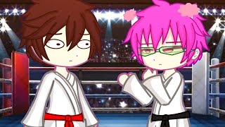 Black belt  Gacha meme  Saiki meme  Hazelxc [upl. by Shulamith628]