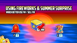 5K Fireworks  160 Summer Surprise Summerfest Gacha 2024  Growtopia [upl. by Shimkus]