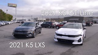 2021 Kia K5 GTLineK5 LXS ComparisonNew 2021 SedanParkside Kia [upl. by Nawat352]