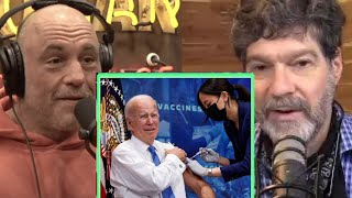 Joe Biden Fake Jab Exposed  Joe Rogan amp Bret Weinstein [upl. by Akyeluz]