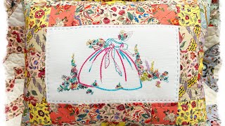 My new Embroidery Stitchery design and new set of Perle Threads from Aurifil [upl. by Okime496]