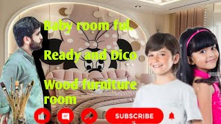 Baby Room full ready and deco Wood Polish Room [upl. by Dickman]