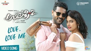 Abhinetry 2  Love Love Me Video Song  Prabhu Deva Tamannaah  Sam CS  Vijay [upl. by Hajidahk]