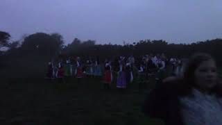 Hillfort Morris Dancing At Dawn  Brighton Morris amp Cuckoos Nest Womens Morris [upl. by Ruon]