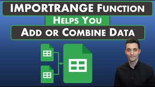 Google Sheets  IMPORTRANGE Function  Add or Combine Data [upl. by Ceil]