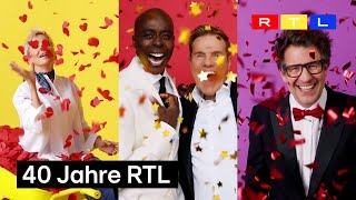 40 Jahre RTL  schon immer von allem etwas mehr 🥳 [upl. by Tessy]