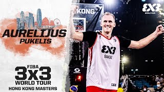 Aurelijus Pukelis  MVP MIXTAPE  FIBA 3x3 World Tour Hong Kong 2022 [upl. by Vig807]