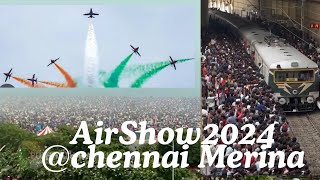 air show 2024  Part 1  chennai Meriana [upl. by Notgnirra404]