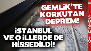 SON DAKİKA İstanbulda Hissedilen 51 Büyüklüğünde Deprem Oldu Merkez Üssü Gemlik [upl. by Oniram460]