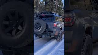 Fresh snow and a 4Runner what else do you need toyota 4runner offroad trail snow colorado [upl. by Nael]