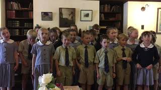 Scone Grammer School at Nutcote singing from the Musical Snugglepot amp Cuddlepie [upl. by Caresa]