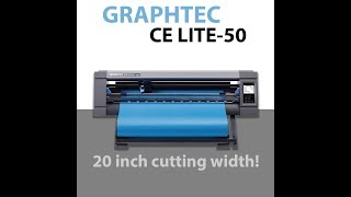 Graphtec CE LITE50 Cutter [upl. by Gnouv]