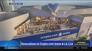 Renovations planned for Cryptocom Arena [upl. by Holmann788]