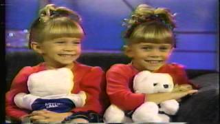 The Olsen Twins on quotThe Arsenio Hall Showquot 1991 [upl. by Enyt]