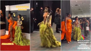 Doja Cat and Megan Thee Stallion at the 2021 GRAMMYs [upl. by Odnomar]