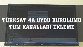 TÜRKSAT 4A UYDU KURULUMU  TÜM KANALLARI BULMA [upl. by Aneetsirk933]