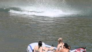 Causey Reservoir Utah  Causey Dam Cliff Jumping  Causey Dam  July 2014 [upl. by Adamsen]