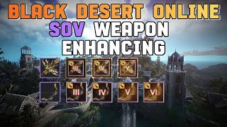 BDO Sorvereign Weapon Enhancing [upl. by Aratahs]