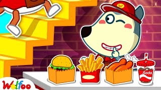 Wolfoos SECRET McDonalds inside the House  Funny Stories for Kids 🤩 Wolfoo Kids Cartoon [upl. by Adrianna]