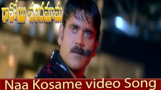 Ravoyi Chandamama Movie  Naa Kosame Video Song  Nagarjuna AkkineniAnjala Zhaveri [upl. by Banerjee]