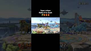 More Ridley footstool combos smashclips gaming smashbros ridley supersmashbrosultimate [upl. by Ennaej749]