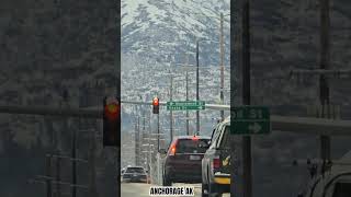 ANCHORAGE AFTER SNOWSTORM shortvideo travel alaskatravel anchorage naturelovers lifestyle god [upl. by Ayvid373]