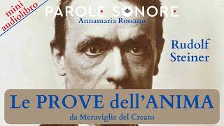 MINI AUDIOLIBRO  LE PROVE DELLANIMA  Rudolf Steiner  Parole Sonore di Annamaria Rossano [upl. by Ellerey]