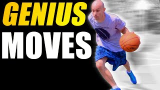 18 Evil Genius Basketball Crossover Moves Using Sly Footwork [upl. by Aikemat123]