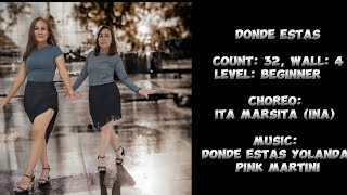 Donde Estas Ita Marsita  INA • Demo by Hanna amp Ingrid Private Class [upl. by Nylessej884]