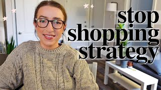 use this method to change your shopping habits  no buy january week 2 [upl. by Ahsitniuq]