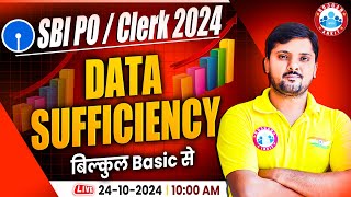 SBI POClerk 2024  SBI Reasoning Data Sufficiency बिल्कुल Basic से  by Rohit Sir [upl. by Pauline]