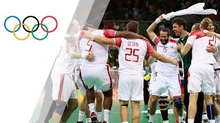 Denmark beat France to win first gold in mens Handball [upl. by Melac417]