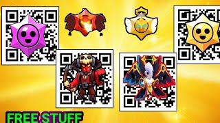 All free 🎁 gifts qr code in brawlstars live [upl. by Atinhoj]