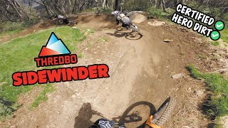 Sidewinder  Thredbos New MTB Trail in Incredible Conditions [upl. by Sikram]