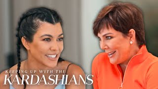 Kourtney Kardashian’s CRAZY Celibacy Challenge for Kris Jenner amp Corey Gamble  KUWTK  E [upl. by Yrehc]