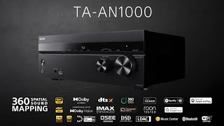 Sony TAAN1000  ampli home cinéma 72 compatible Dolby Atmos  Cobrafr [upl. by Akeemahs]