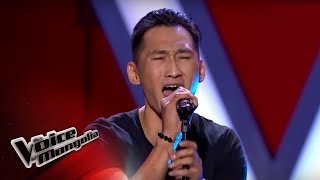 SainbilegB  quotDakotaquot  Blind Audition  The Voice of Mongolia 2018 [upl. by Sillyrama448]